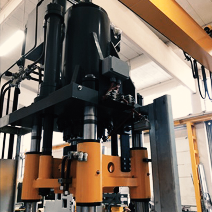 Yüksek Hızlı 90 Ton Kapasiteli Alüminyum Dik Enjeksiyon Presi Hidrolik Sistem Tasarımı