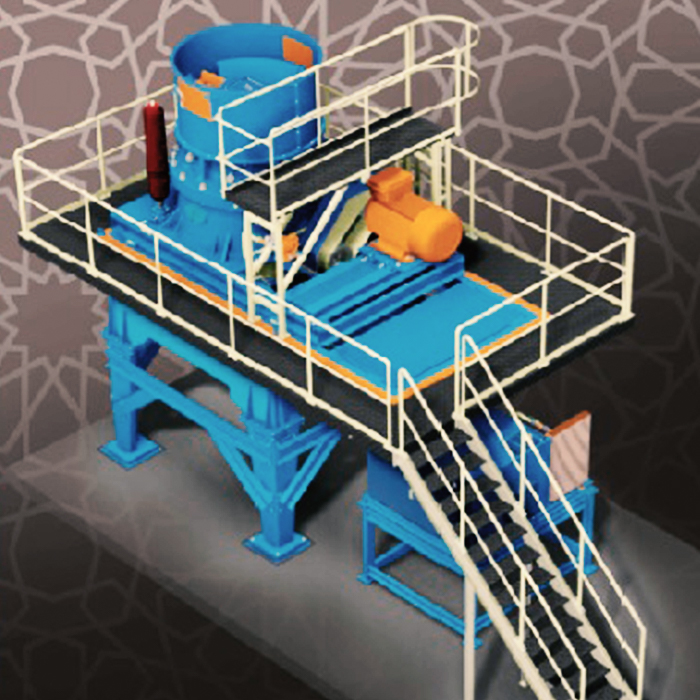 Yüksek Sertlikteki Cevher ve Hammaddelerinin Ayarlanabilir Kırma Boşluklu Kırıcı Hidrolik Sistem Tasarımı