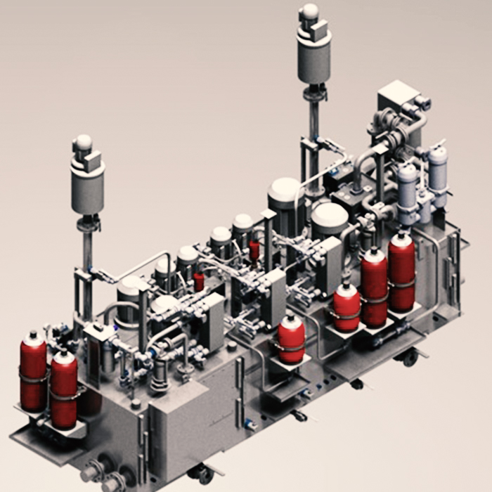 12+1,5 MW Çift Orc Türbin Yağlama Sistemi Tasarımı